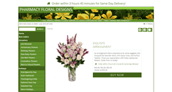 Desktop Screenshot of pharmacyfloraldesigns.com